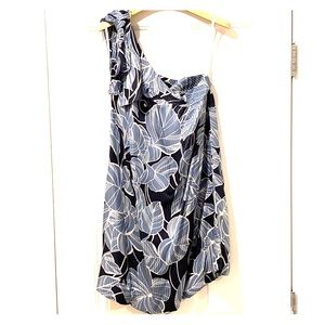 Ella moss silk mini dress